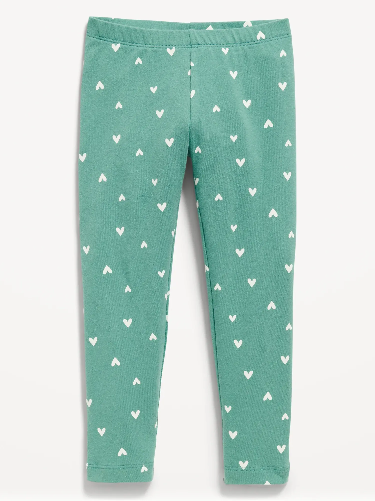 Old Navy Full-Length Leggings for Toddler Girls green. 1