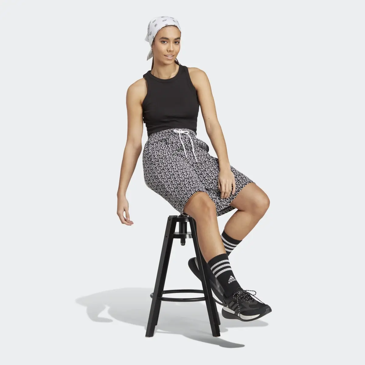 Adidas Jupe-culotte à imprimé intégral adidas. 3