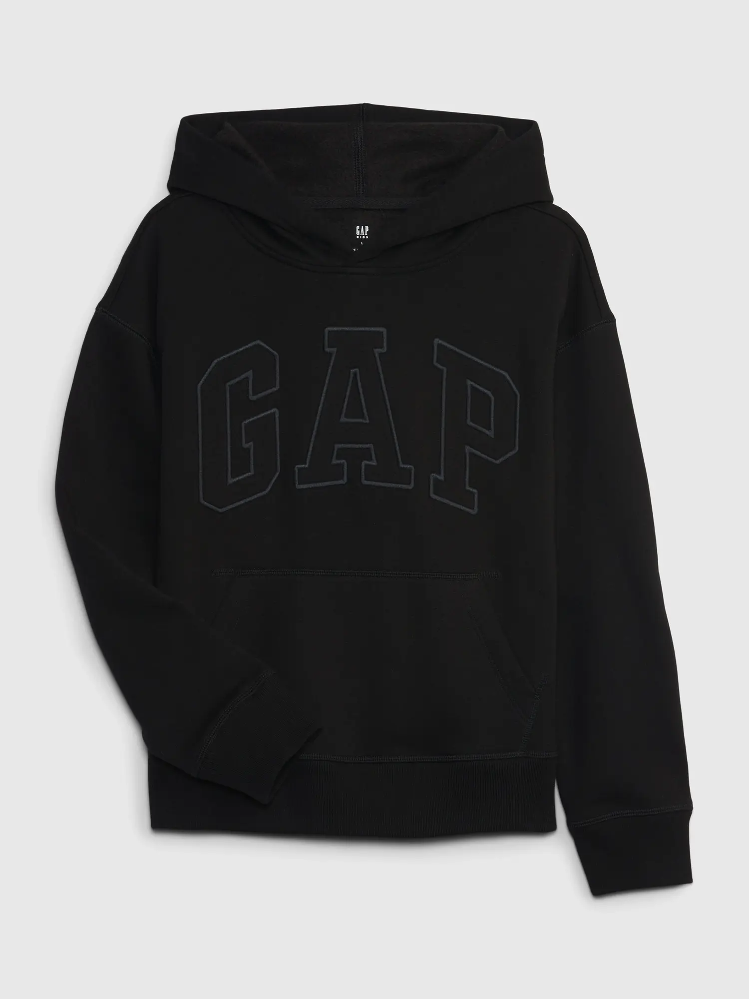 Gap Kids Gap Arch Logo Hoodie black. 1