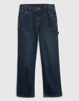 Gap Kids Carpenter Jeans blue