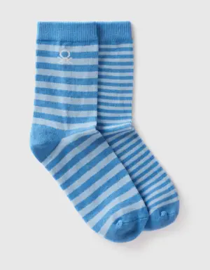 mix & match long striped socks