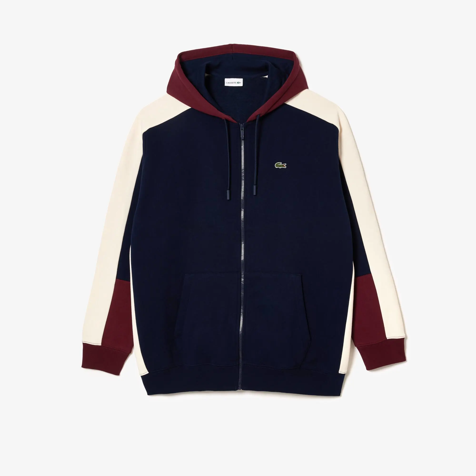 Lacoste Hoodie com fecho - tamanho grande - grande. 1