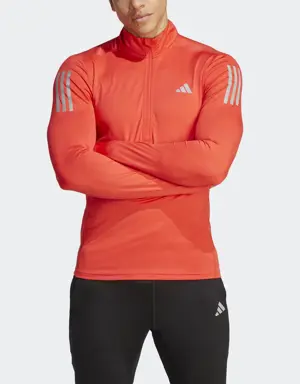 Adidas Felpa Own the Run 1/4 Zip Long Sleeve