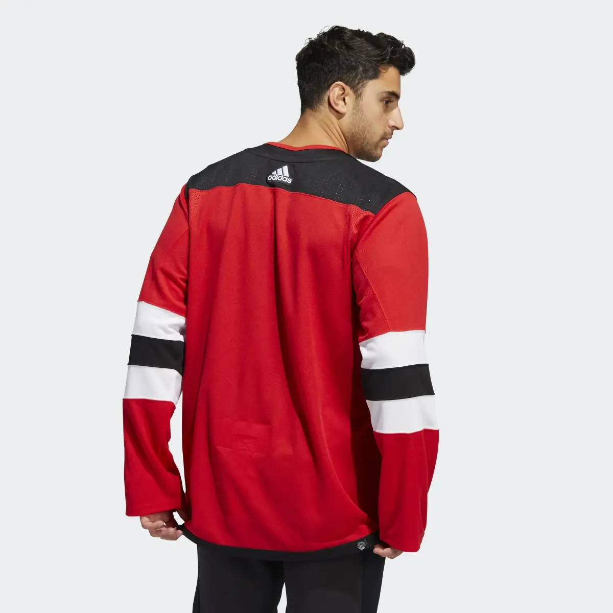 Adidas Devils Home Authentic Jersey. 3