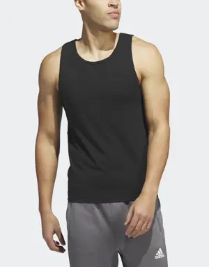 Adidas Stretch Cotton Ribbed Tank Top 2-Pack