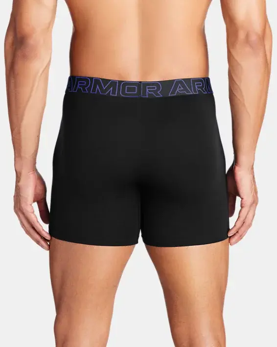 Under Armour Men's UA Performance Cotton 6" 3-Pack Boxerjock®. 2