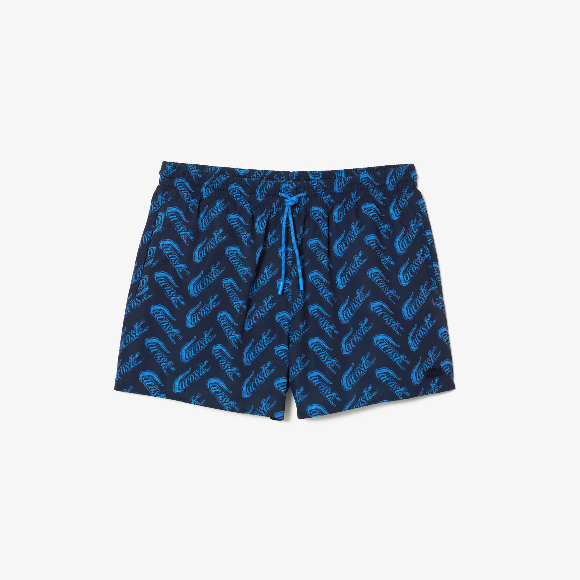 Lacoste Men’s Lacoste Recycled Polyester Print Swim Trunks. 2