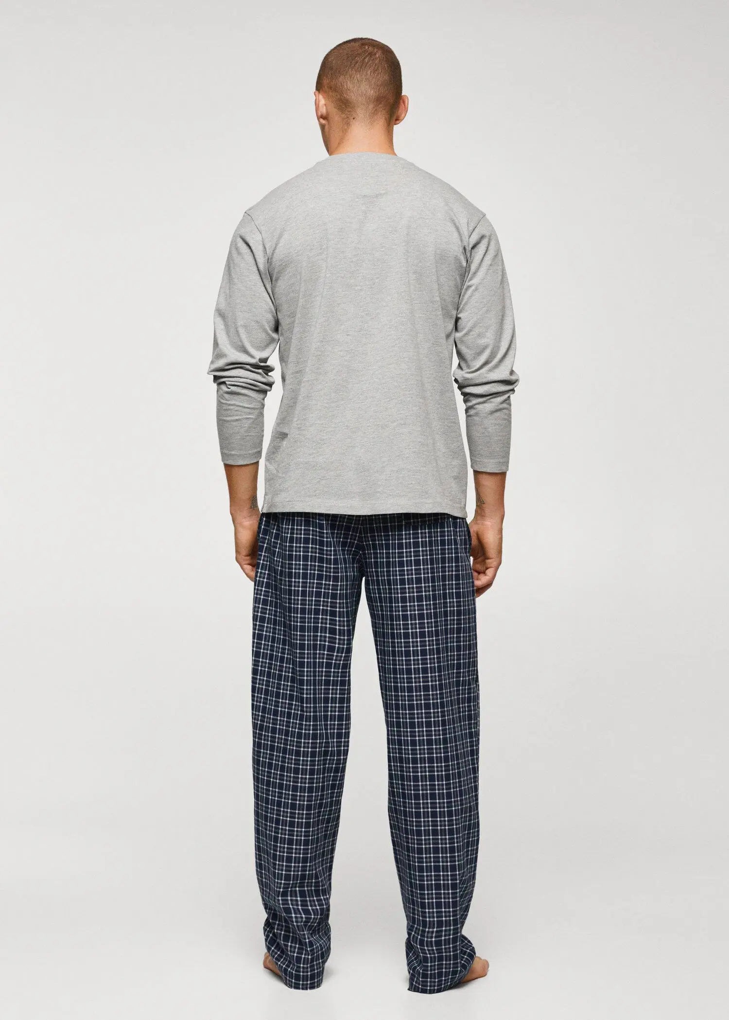 Mango Pyjama-Pack aus gemusterter Baumwolle. 3