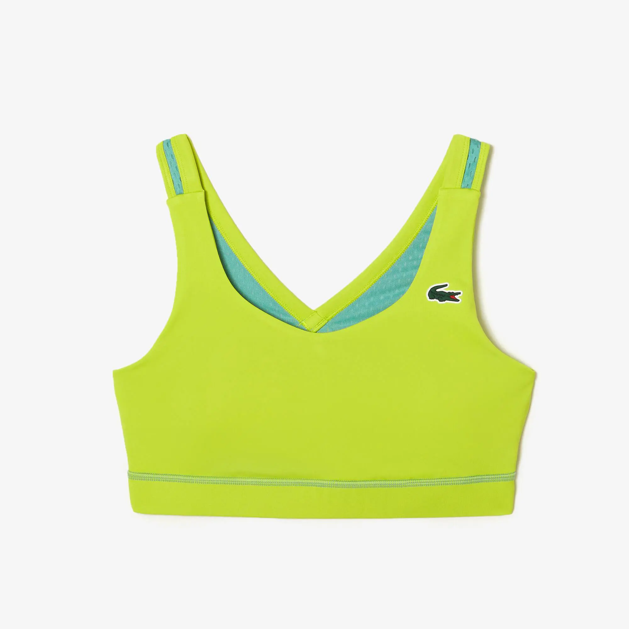 Lacoste Women’s Lacoste Sport Ultra-Dry Recycled Polyester Sports Bra. 2
