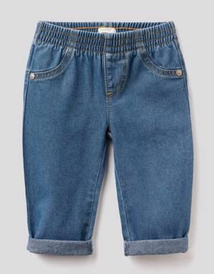 Jeans en denim de 100 % coton