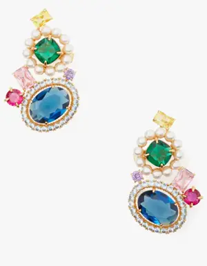 Victoria Statement Climber Earrings