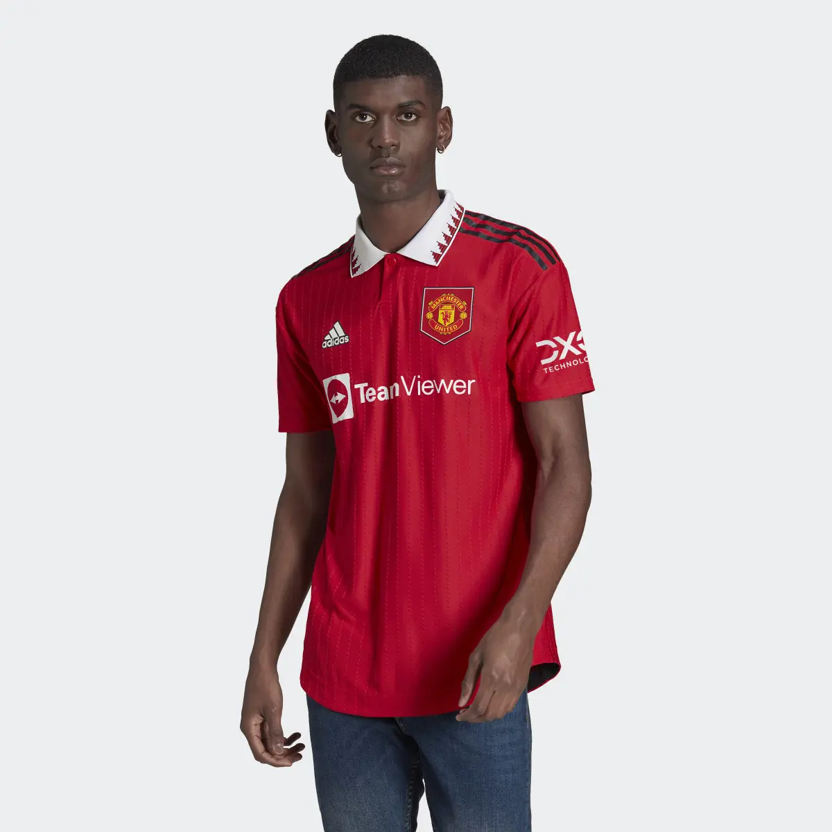 Adidas Jersey Oficial Uniforme Local Manchester United 22/23. 2