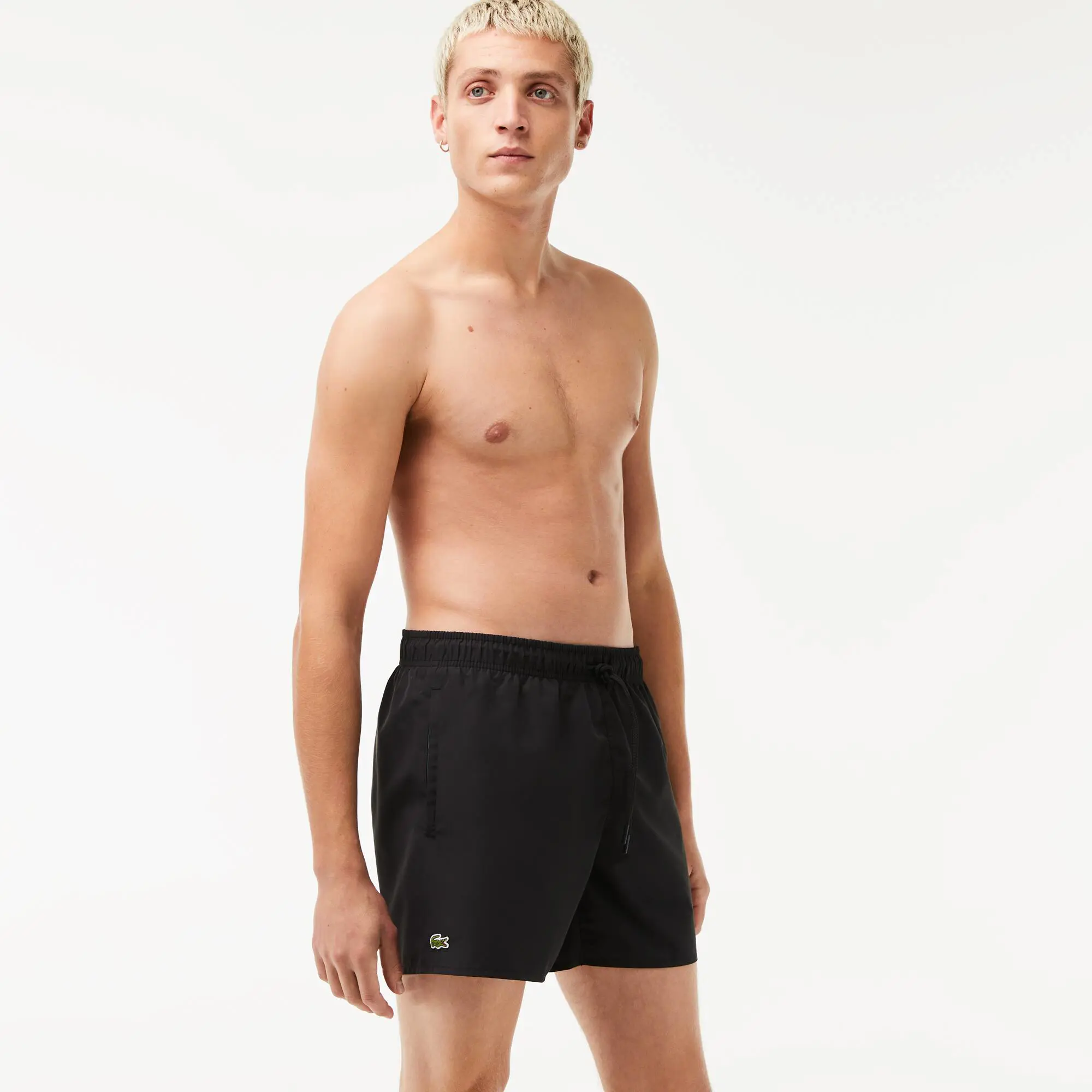 Lacoste Men's Light Quick-Dry Swim Shorts. 1