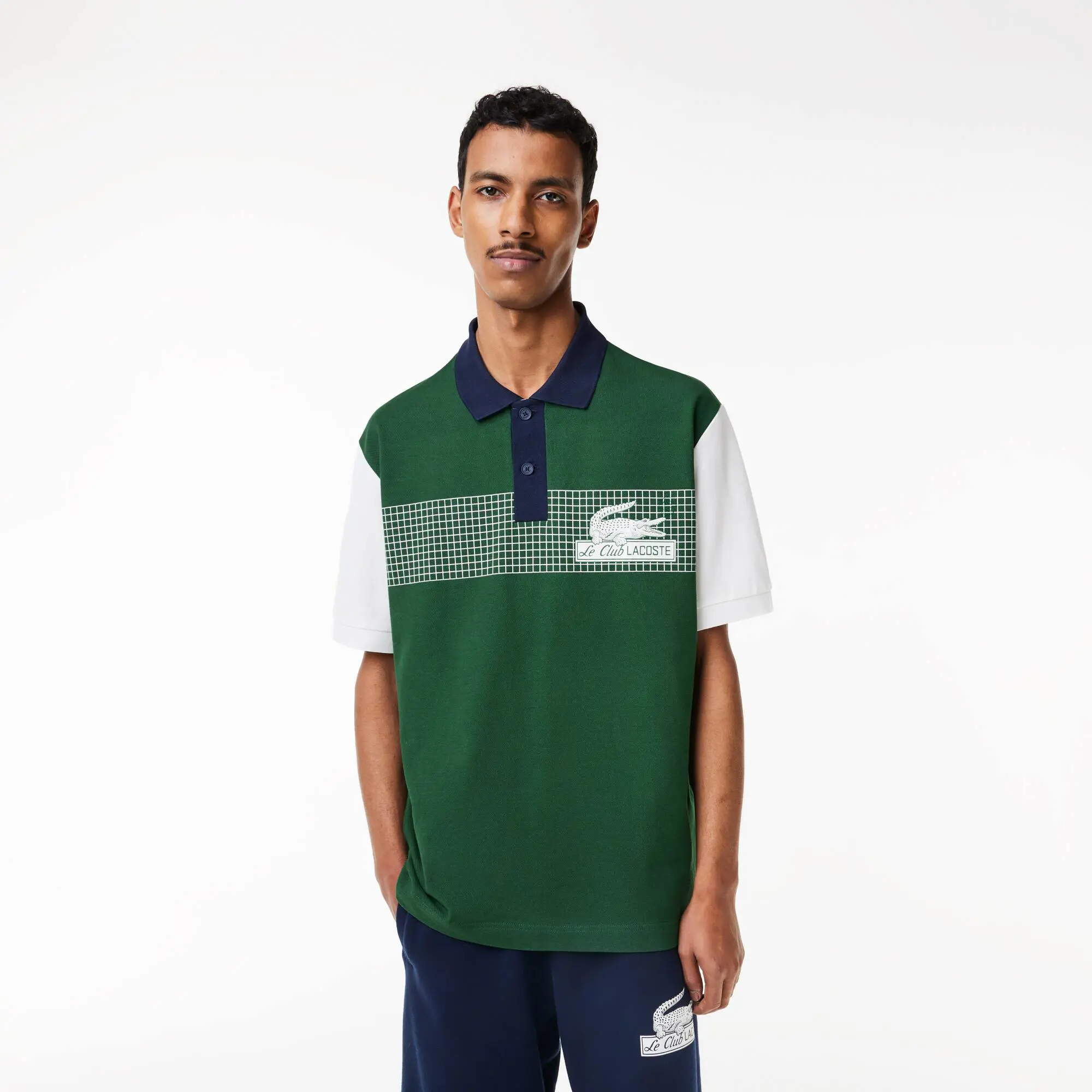 Lacoste Men’s Loose Fit Organic Cotton Polo. 1