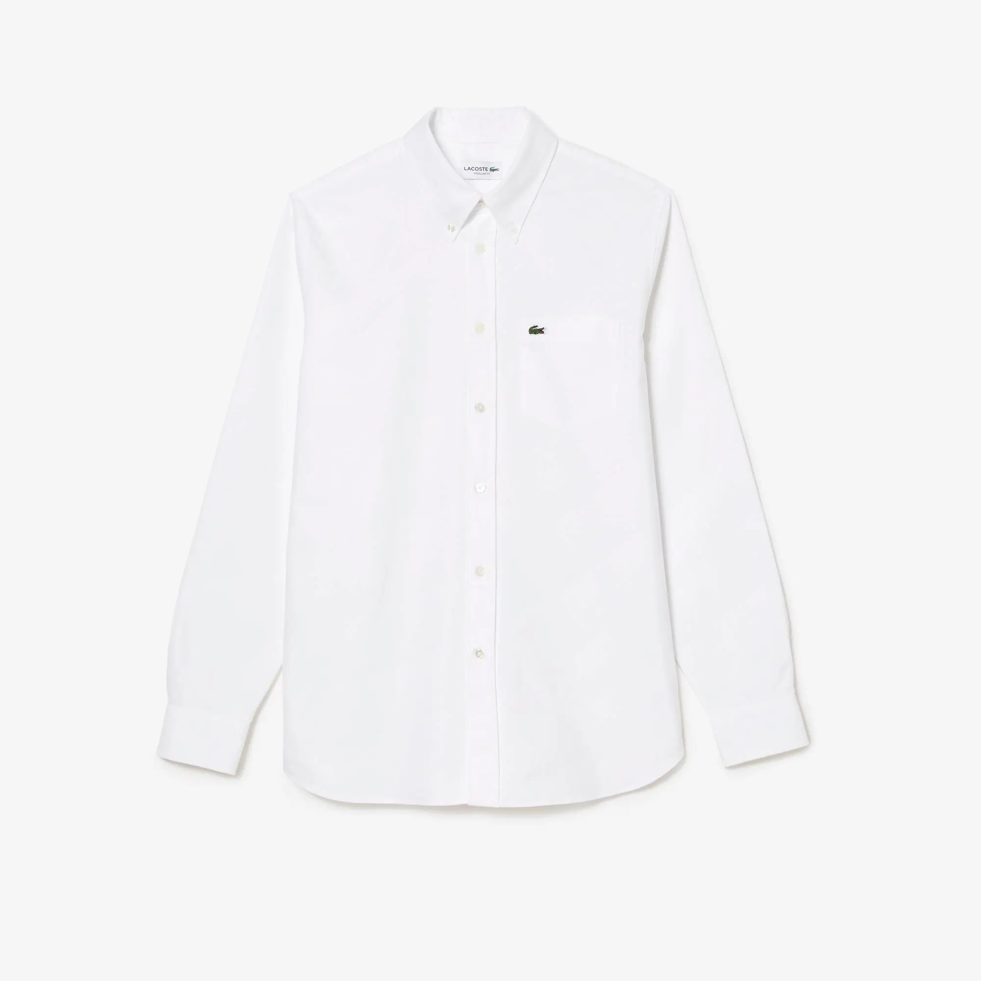 Lacoste Camisa de hombre regular fit en algodón Oxford. 2