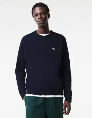Pull homme Lacoste relaxed fit col rond en laine