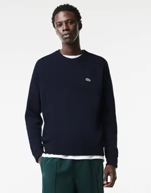 Lacoste Men's Lacoste Relaxed Fit Crew Neck Wool Sweater