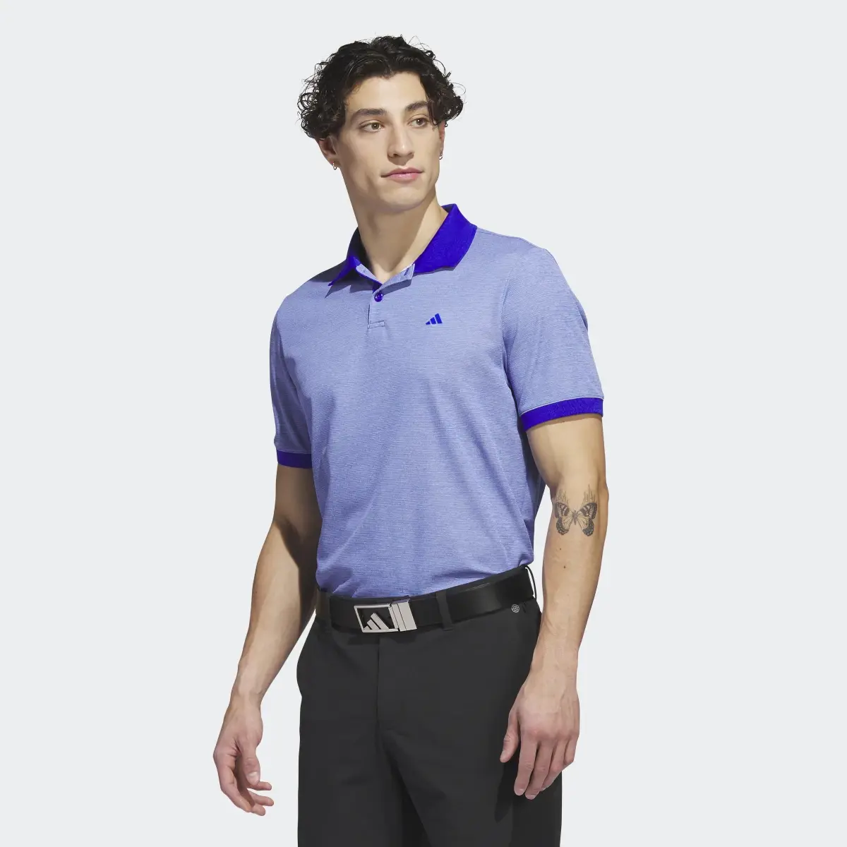 Adidas Ultimate365 No-Show Golf Polo Shirt. 2