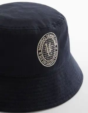 Embroidered bucket hat