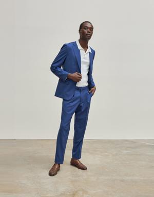 Wool Soft Tailored Professional Suit
