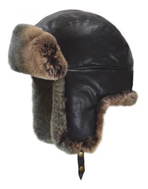 Lambskin & Rabbit Fur Aviator Hat