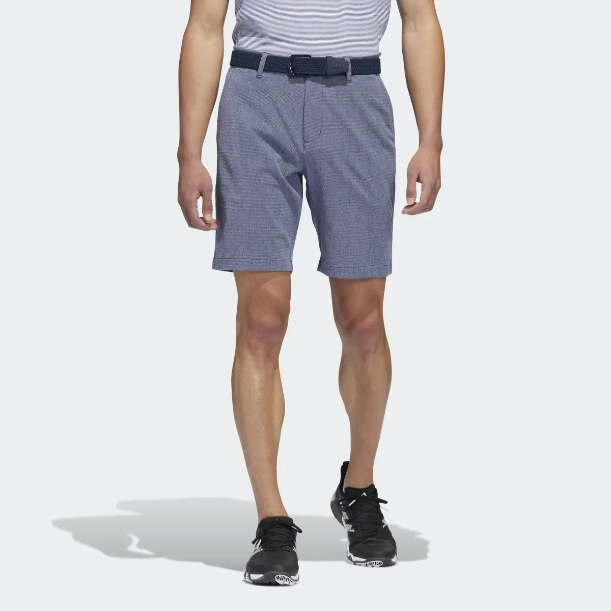 Adidas Crosshatch Shorts. 1