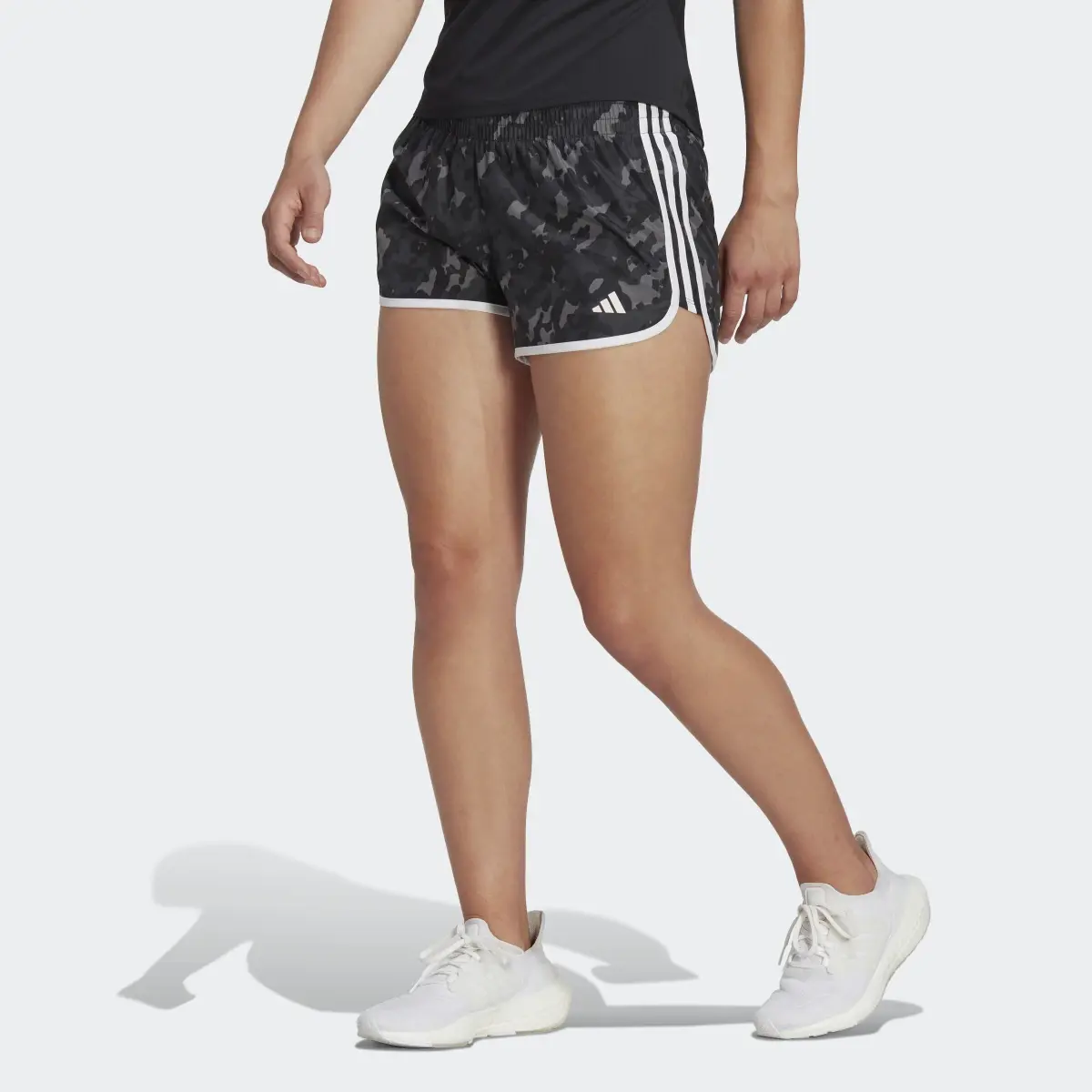 Adidas Marathon 20 Camo Running Shorts. 1