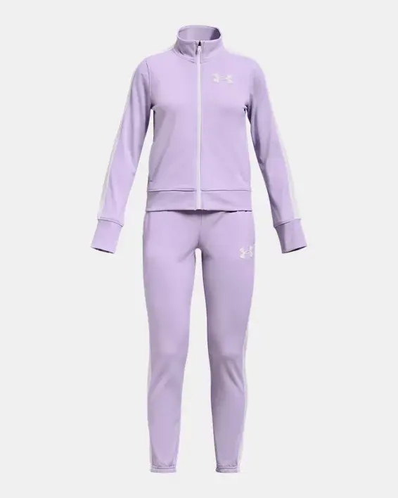 Under Armour Girls' UA Knit Track Suit. 1