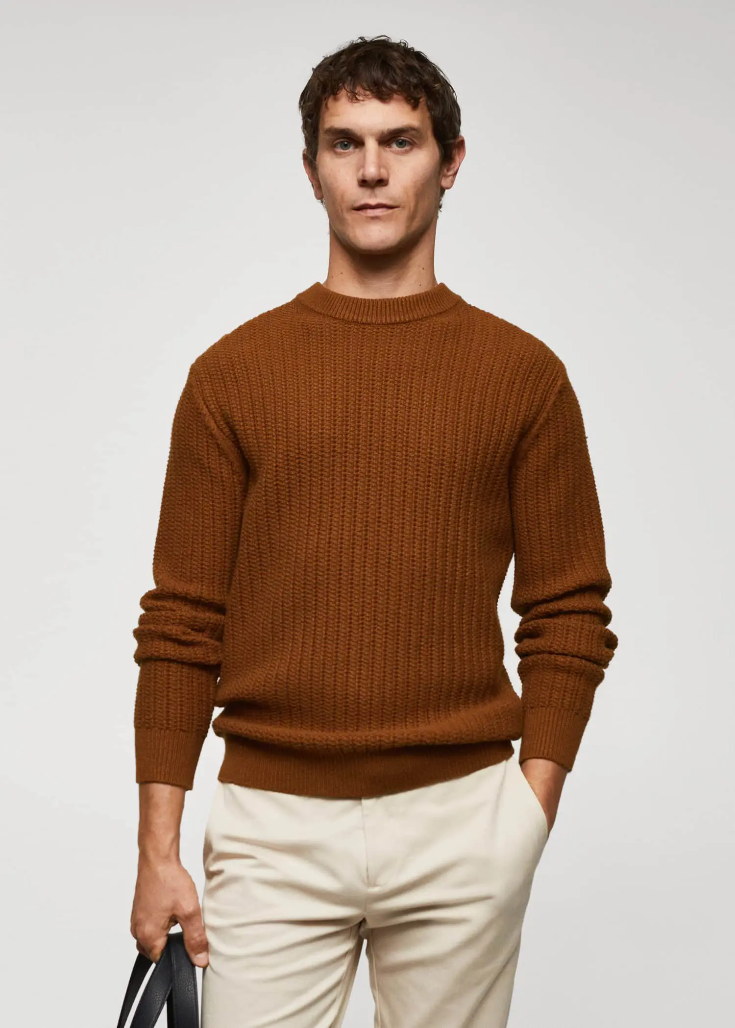 Mango Chunky-knit sweater. 2