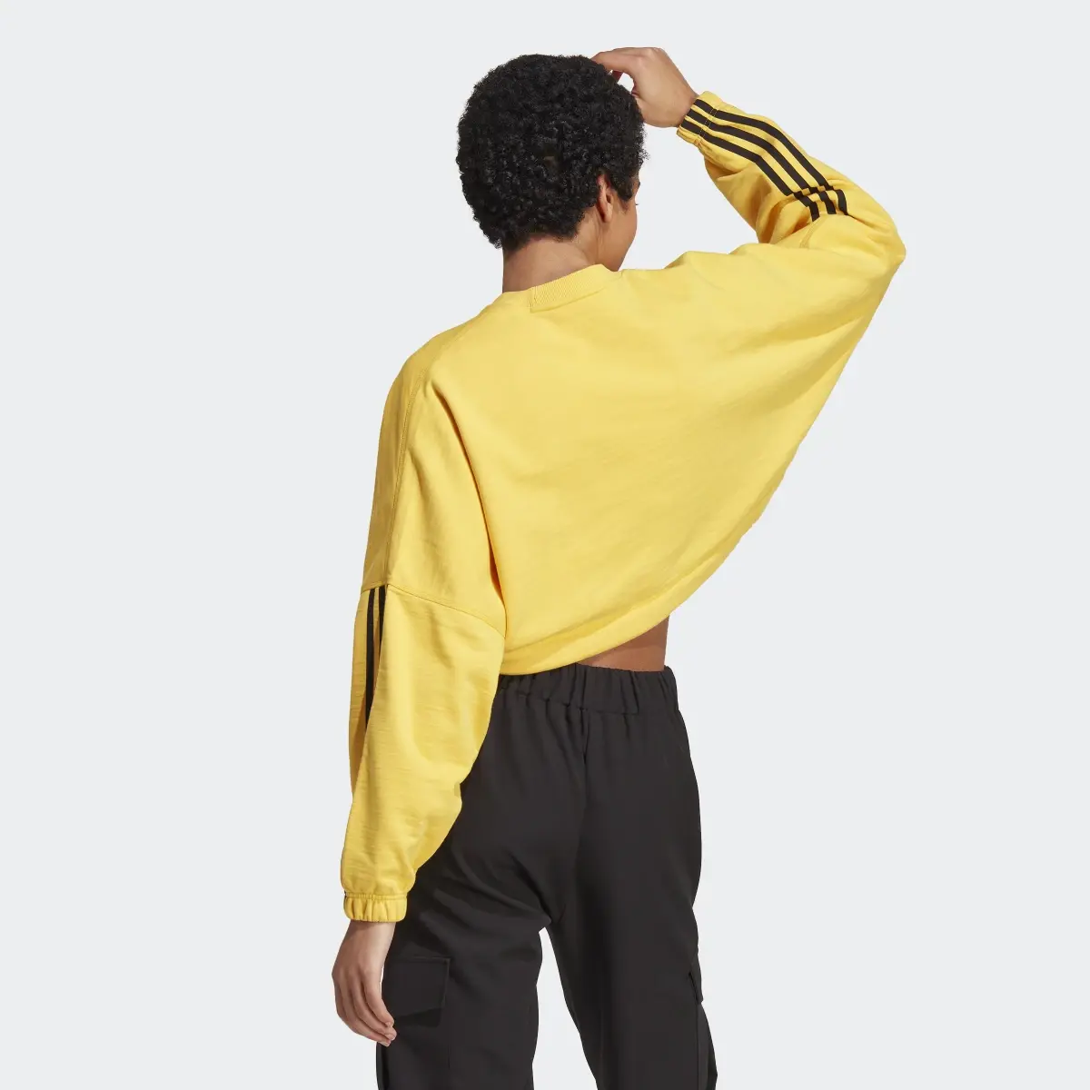 Adidas Dance Crop Versatile Sweatshirt. 3