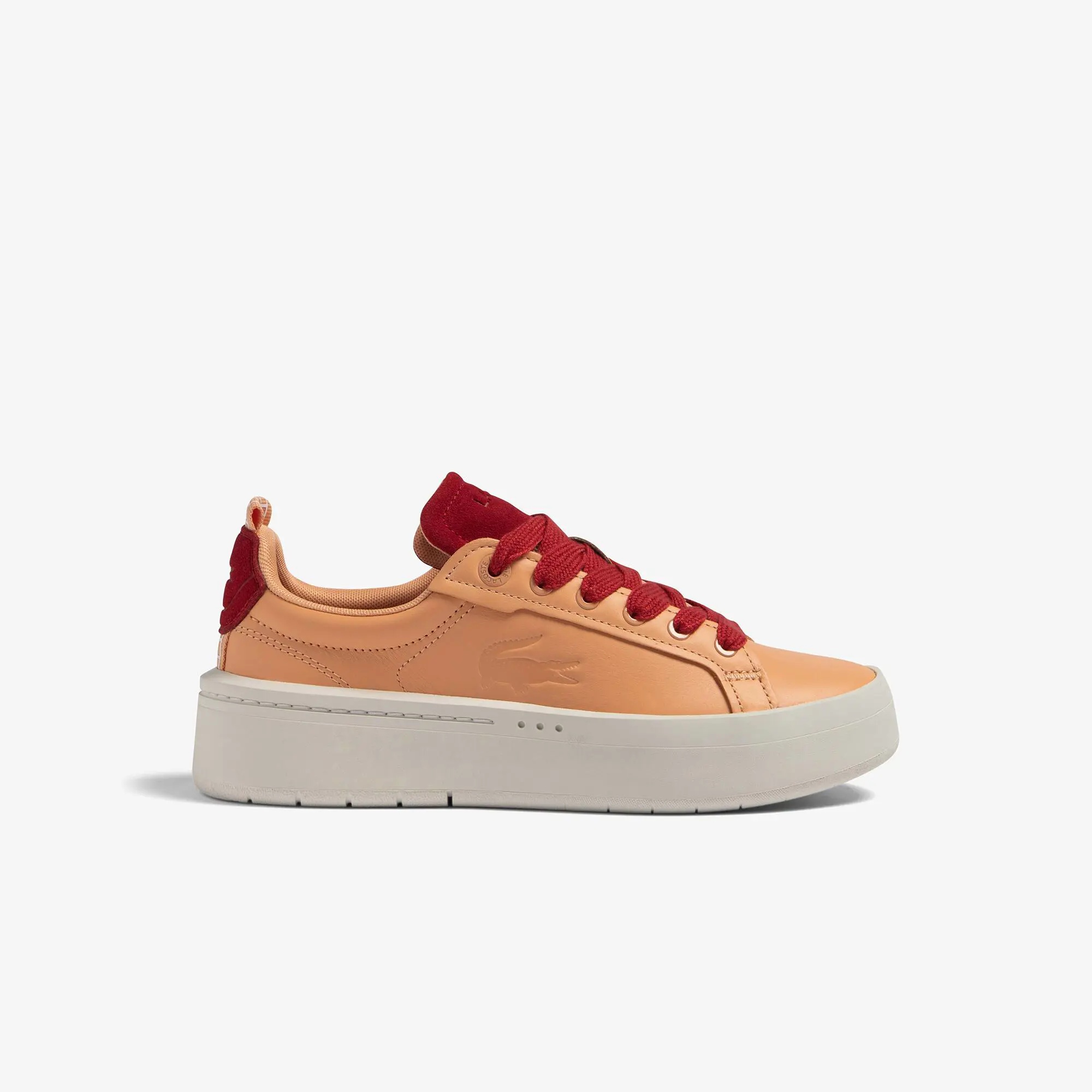 Lacoste Women's Lacoste Carnaby Platform Leather Trainers. 1