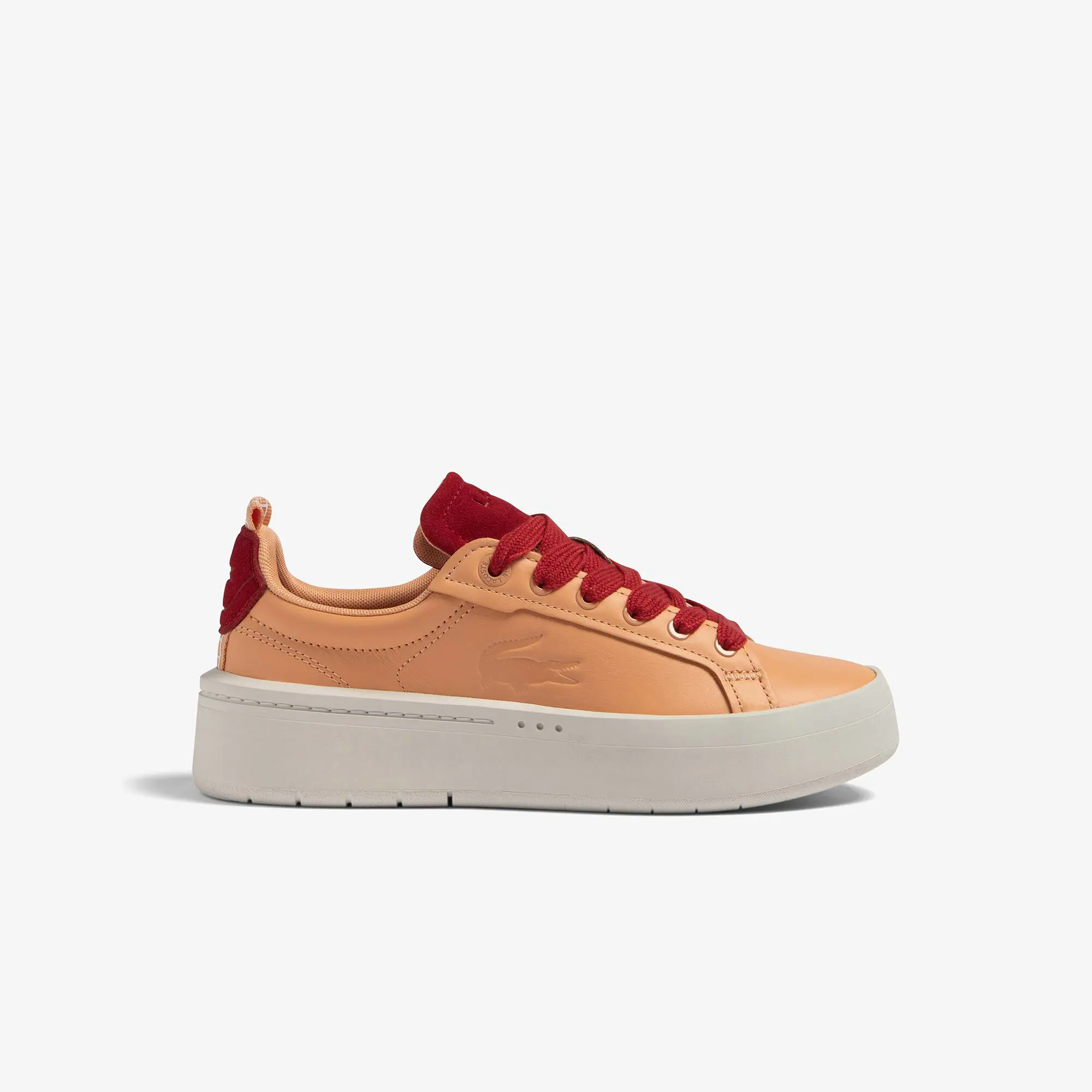 Lacoste Sneakers Carnaby Platform femme Lacoste en cuir. 1