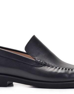 Siyah Günlük Loafer Erkek Ayakkabı- 11512-