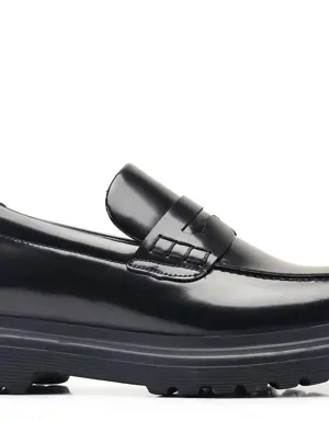 Siyah Açma Erkek Ayakkabı -49102-