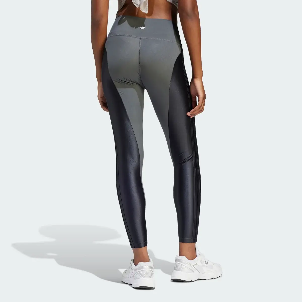 Adidas High Waist Panel Leggings. 2