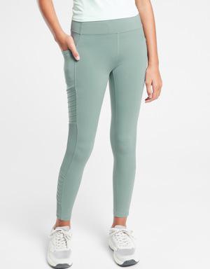 Athleta Girl Moto&#45vating Tight gray