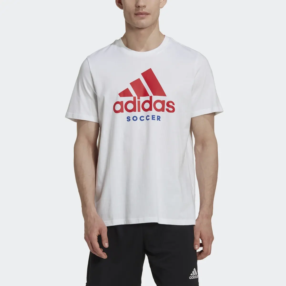 Adidas Soccer Logo Tee. 1