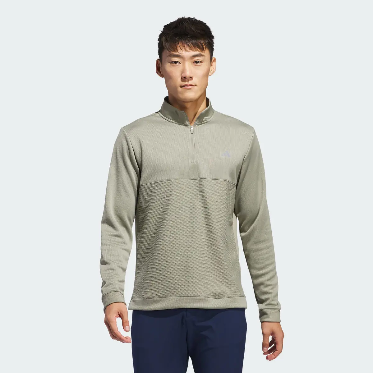 Adidas Ultimate365 Textured Quarter-Zip Top. 1