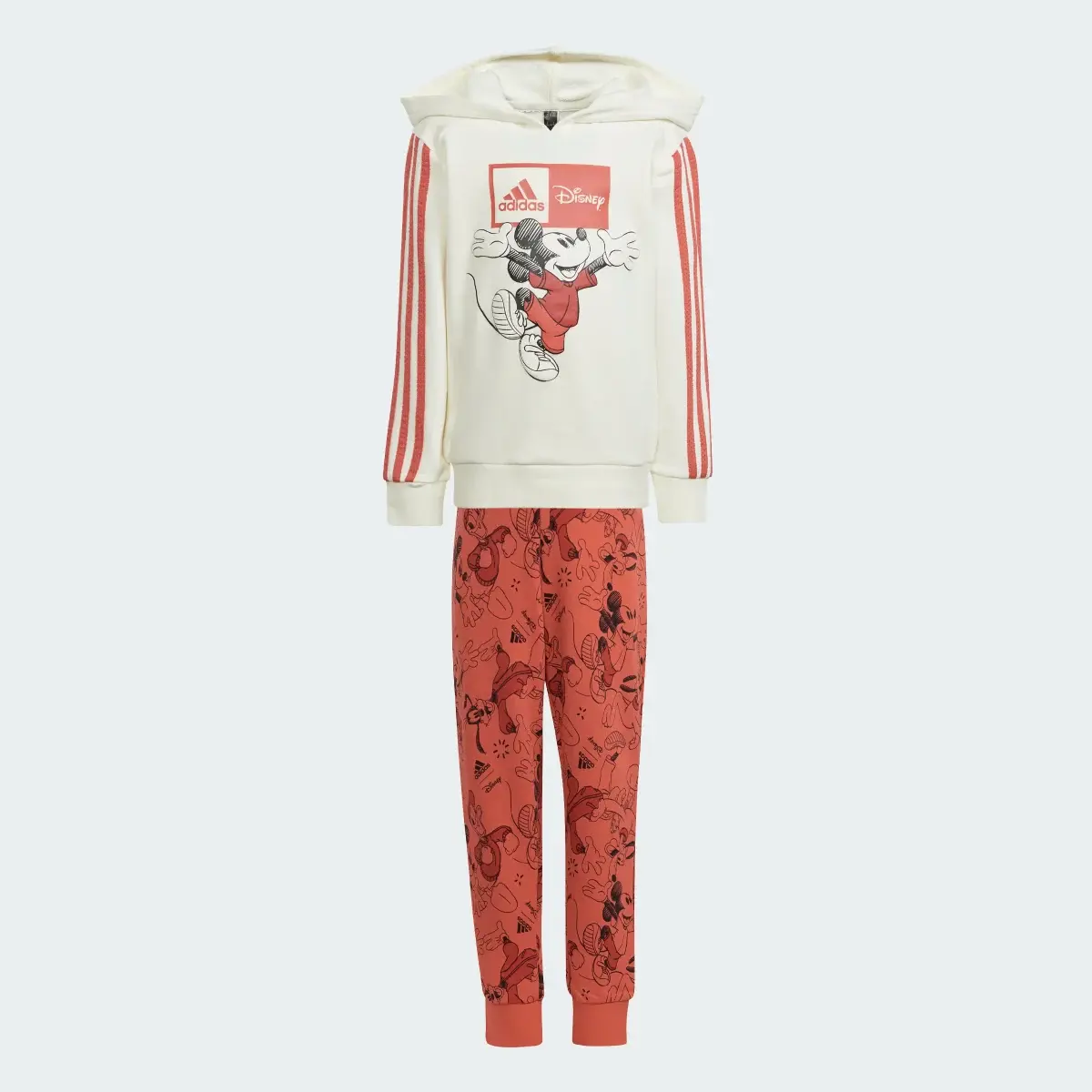 Adidas x Disney Mickey Mouse Hoodie and Jogger Set. 1