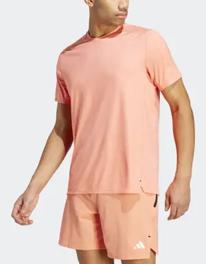 Adidas T-shirt imprimé d'entraînement en PU