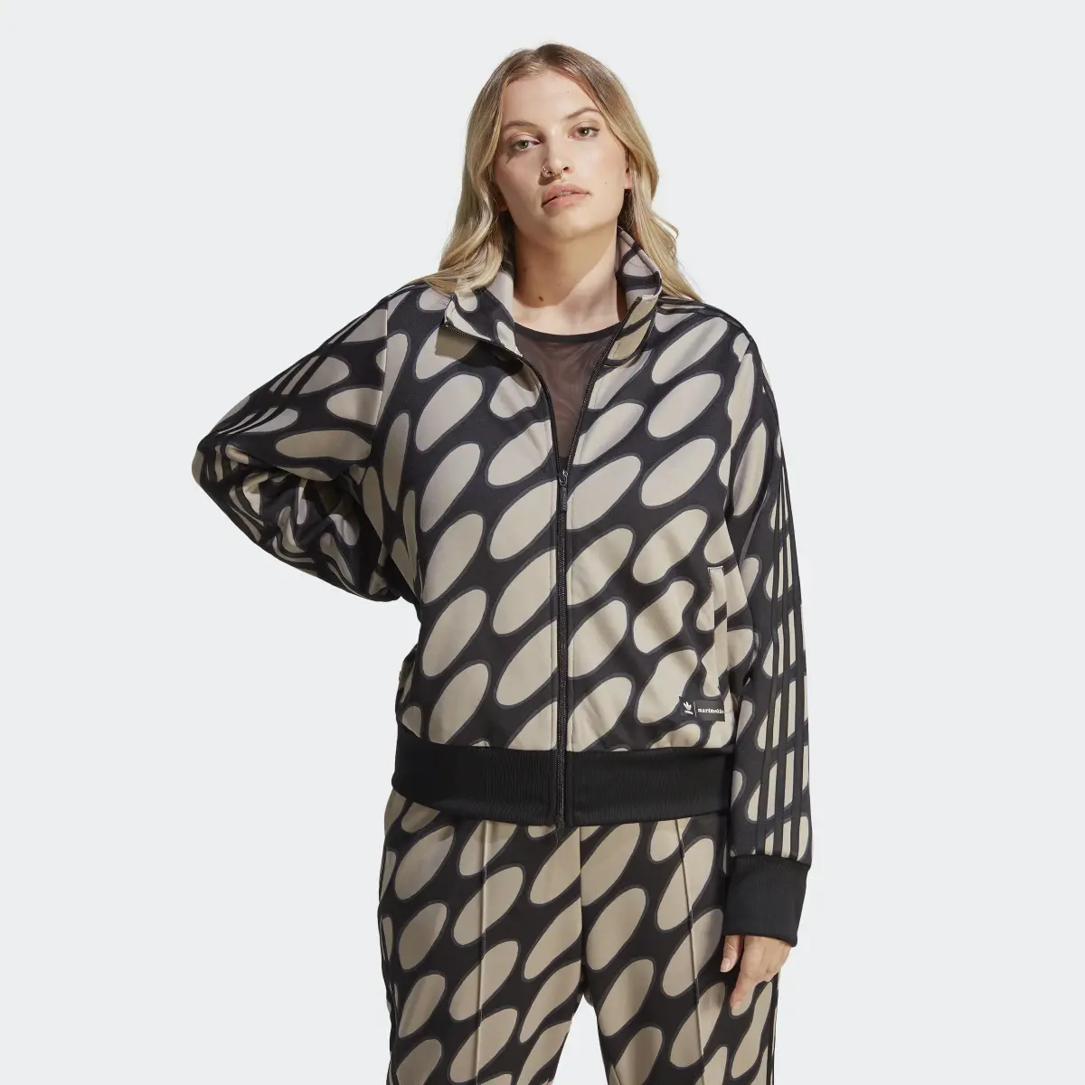 Adidas Casaco Firebird Marimekko (Plus Size). 2