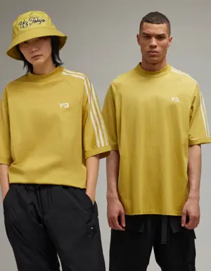 Adidas Y-3 3-Stripes Kısa Kollu Tişört