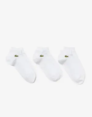 Lacoste Pack de tres pares calcetines de hombre Lacoste SPORT de corte bajo