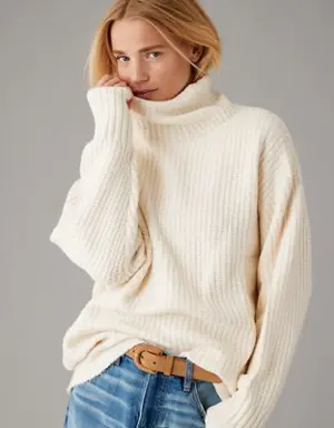 Whoa So Soft Mock Neck Sweater