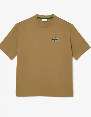 Unisex Loose Fit Large Croc Organic Cotton T-Shirt
