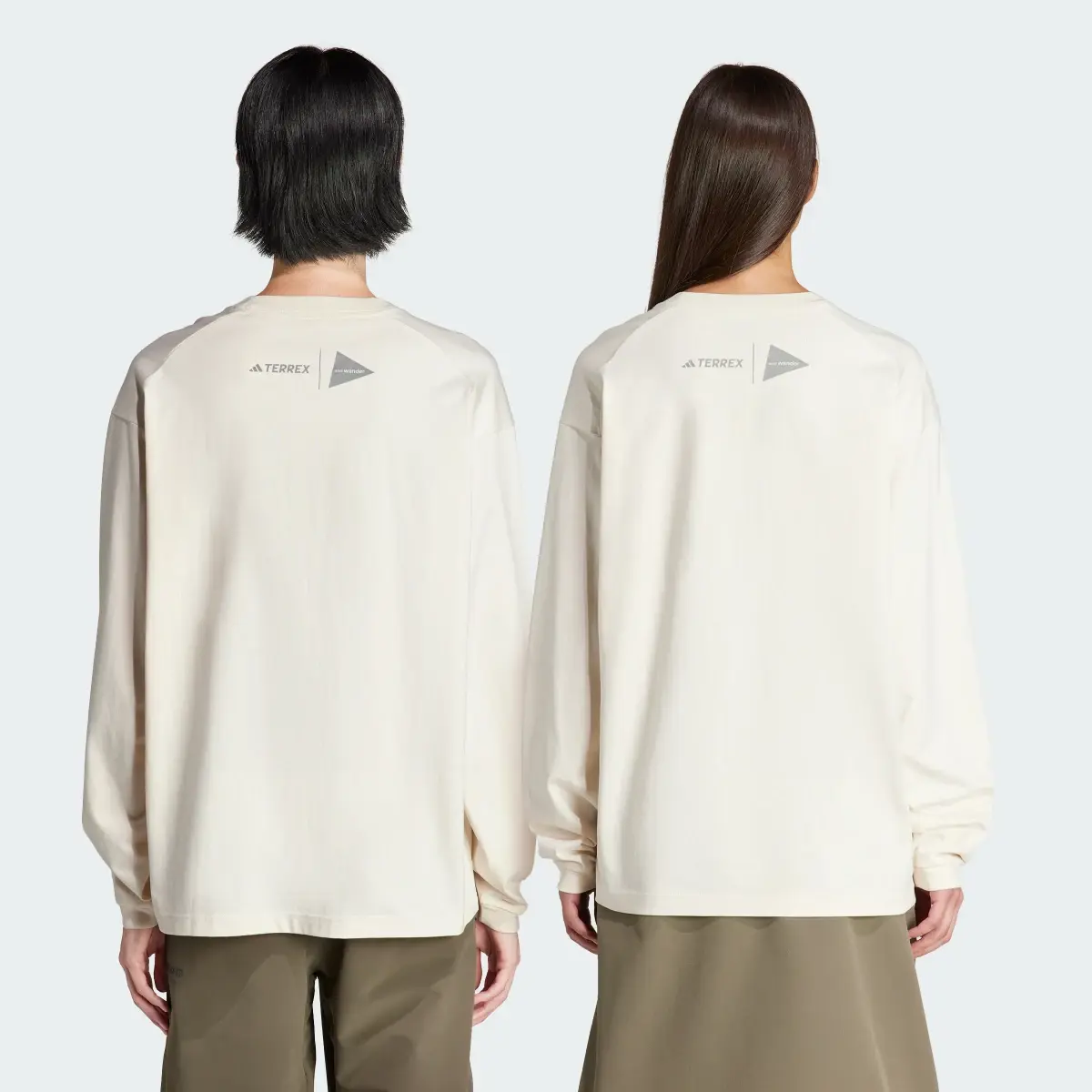 Adidas Maglia Terrex + and wander Xploric Long Sleeve (Neutral). 2