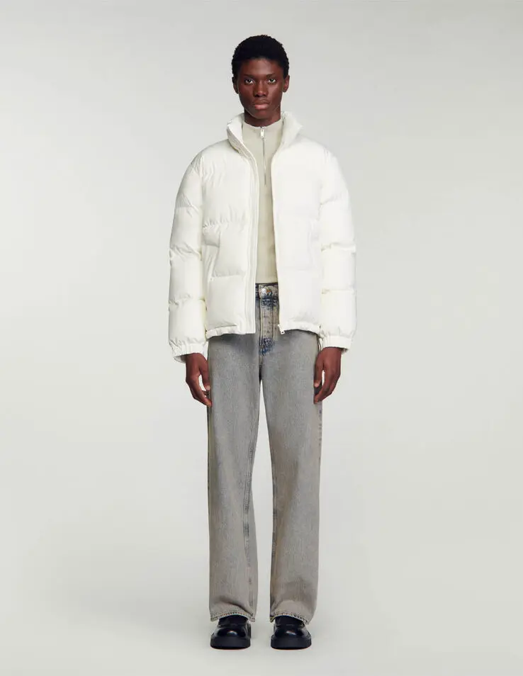 Sandro Oversized puffer jacket. 1