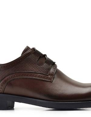 Kahverengi Klasik Bağcıklı Erkek Ayakkabı -11954-