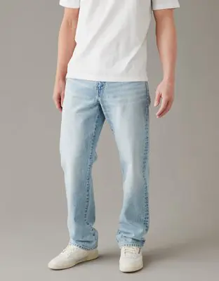 American Eagle Relaxed Straight Jean. 1