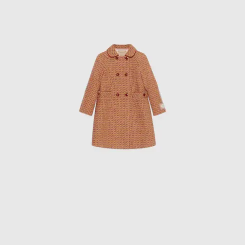 Gucci Children's Square G check cotton dress. 3 Gucci Children's Square G check cotton dress. 3